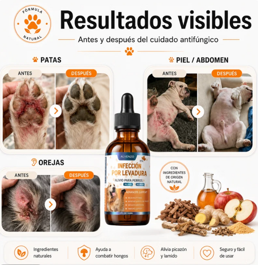Gotas Antipicor para Perros | Orejas, Patas y Olor