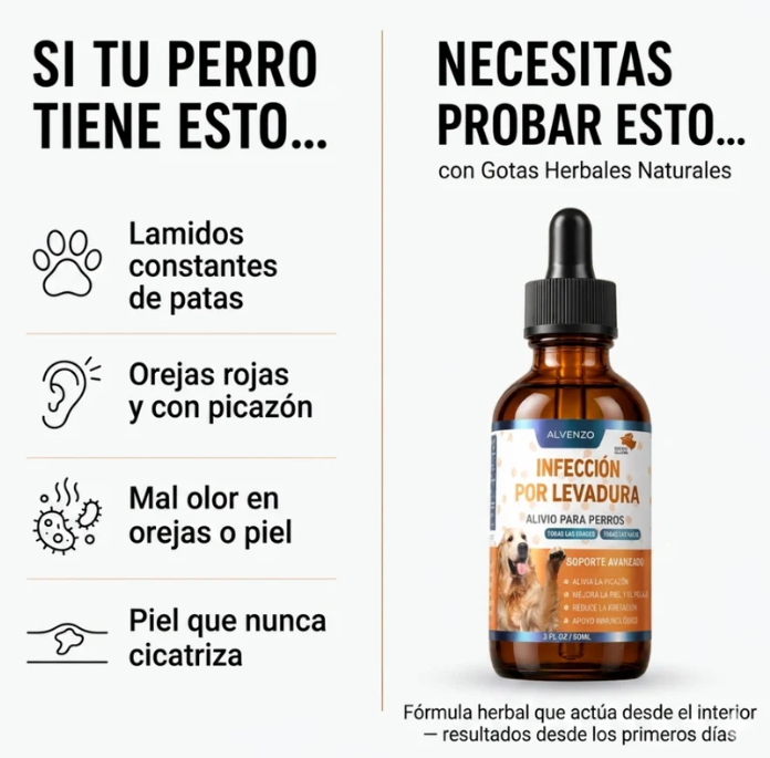 Gotas Antipicor para Perros | Orejas, Patas y Olor